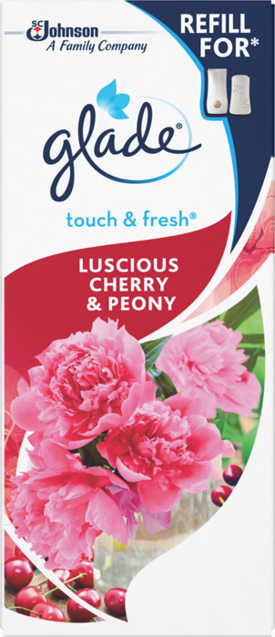 Glade® Touch & Fresh® Luscious Cherry and Peony Refill