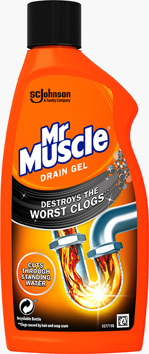 Mr Muscle® Gel Drain & Sink Unblocker