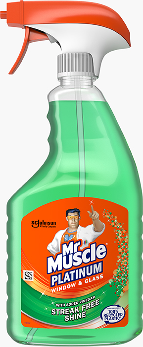 Mr Muscle® Platinum Window & Glass Spray