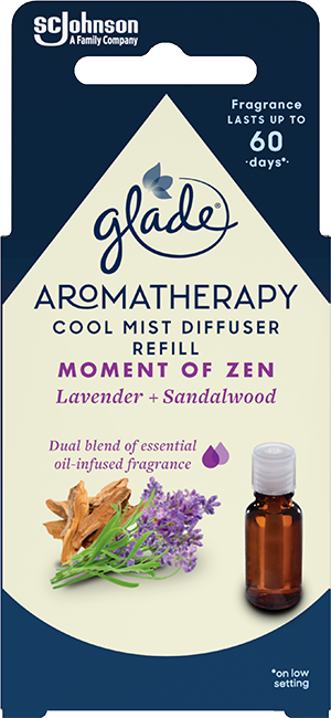 Glade® Aromatherapy Diffuser Moment of Zen Air Freshener Refill