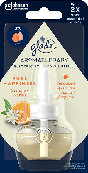 Glade® Aromatherapy Electric Scented Oil Plug-In Pure Happiness Refill