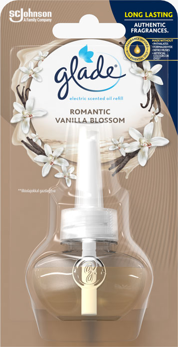 Glade® Electric Scented Oil Plugin Refill Romantic Vanilla Blossom