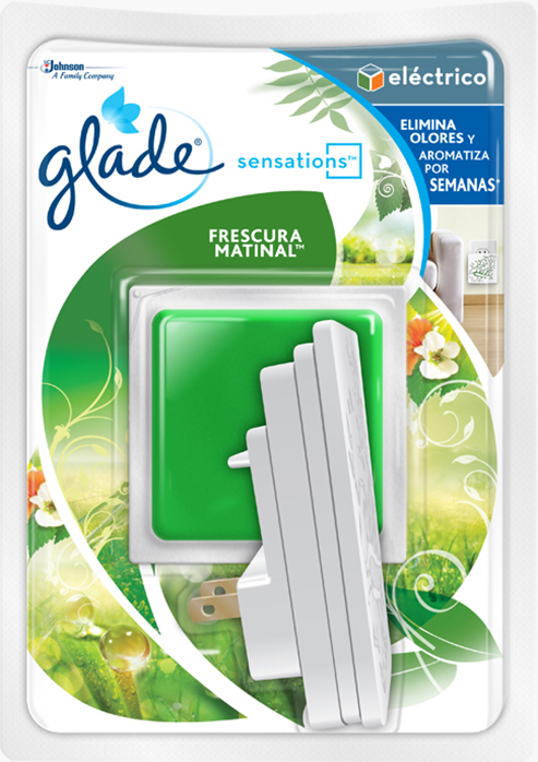 Glade® Sensations™ Eléctrico Frescura Matinal™