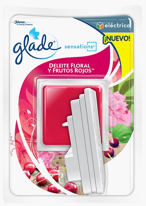 Glade® Sensations™ Eléctrico Deleite Floral y Frutos Rojos™