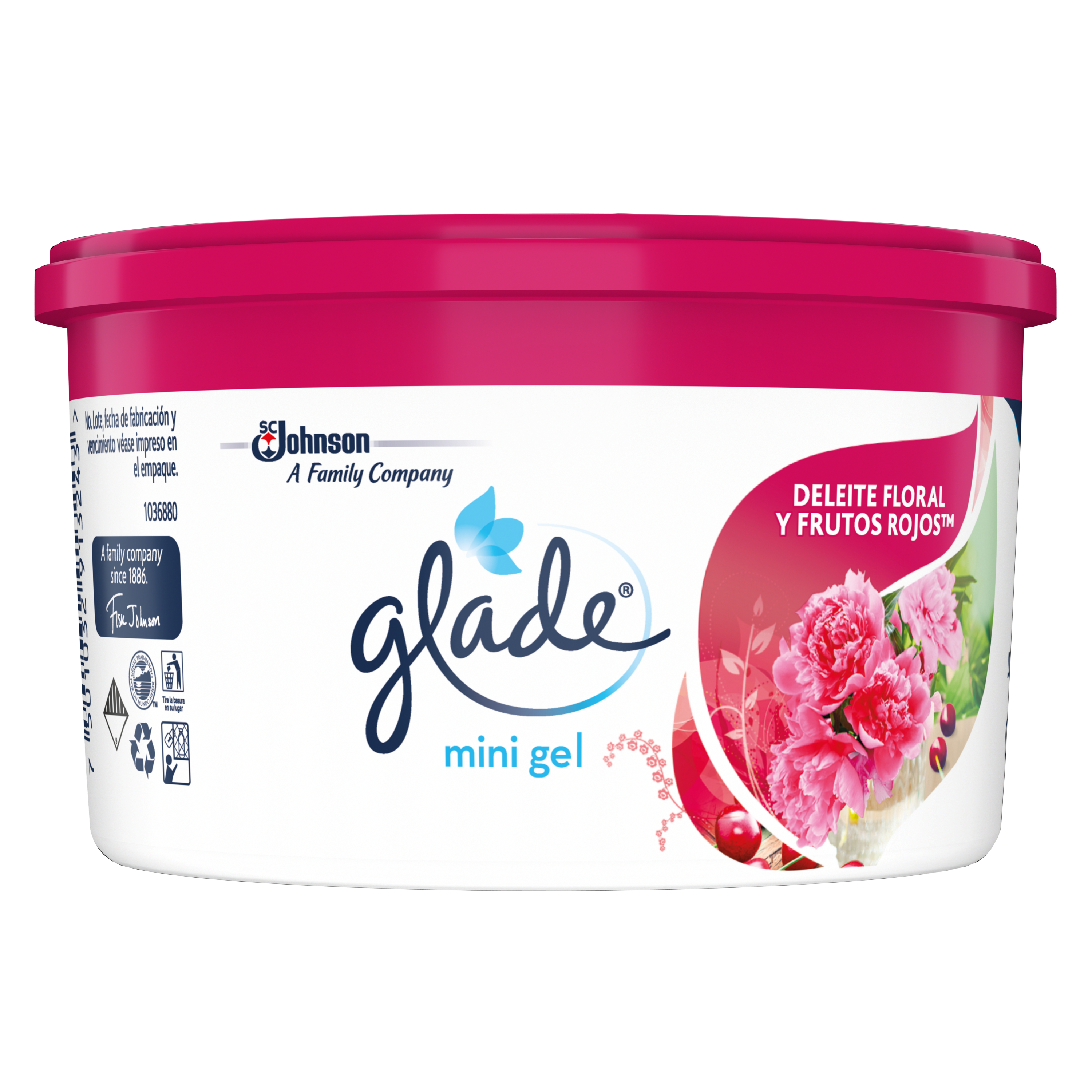 Glade® Gel Deleite Floral y Frutos Rojos