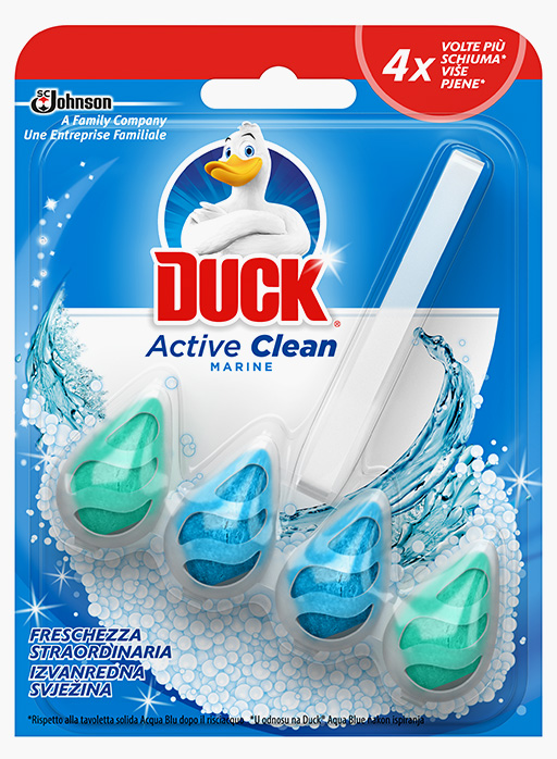 Duck® Active Clean Osvježivač Za Wc Školjku, Miris Marine
