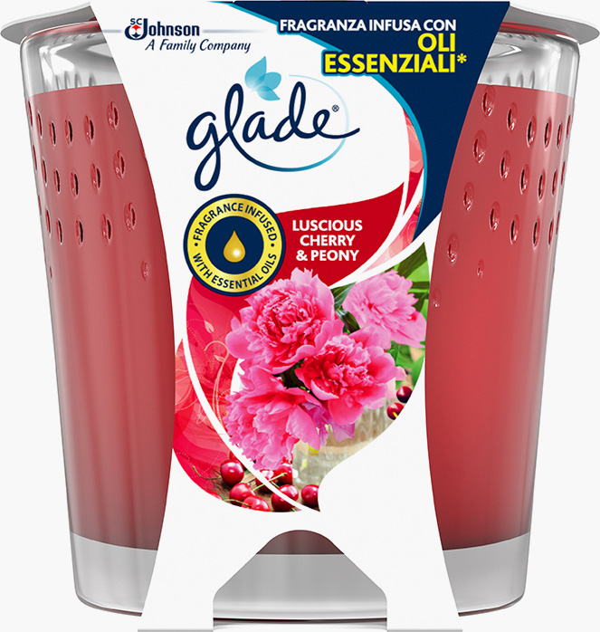 Glade® Mirisna Svijeća Luscious Cherry & Peony