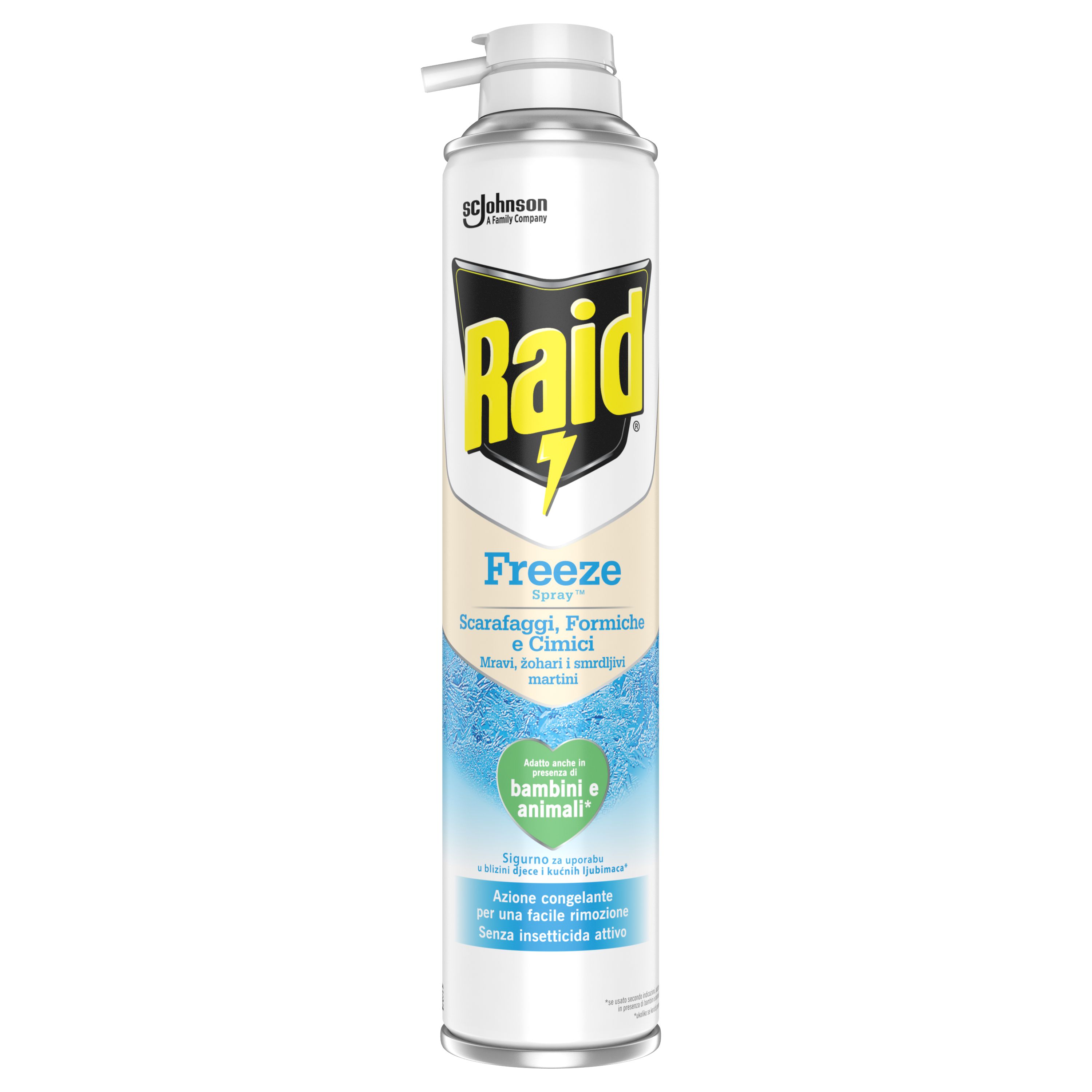 Raid® Freeze Spray Protiv Gmižućih Insekata 