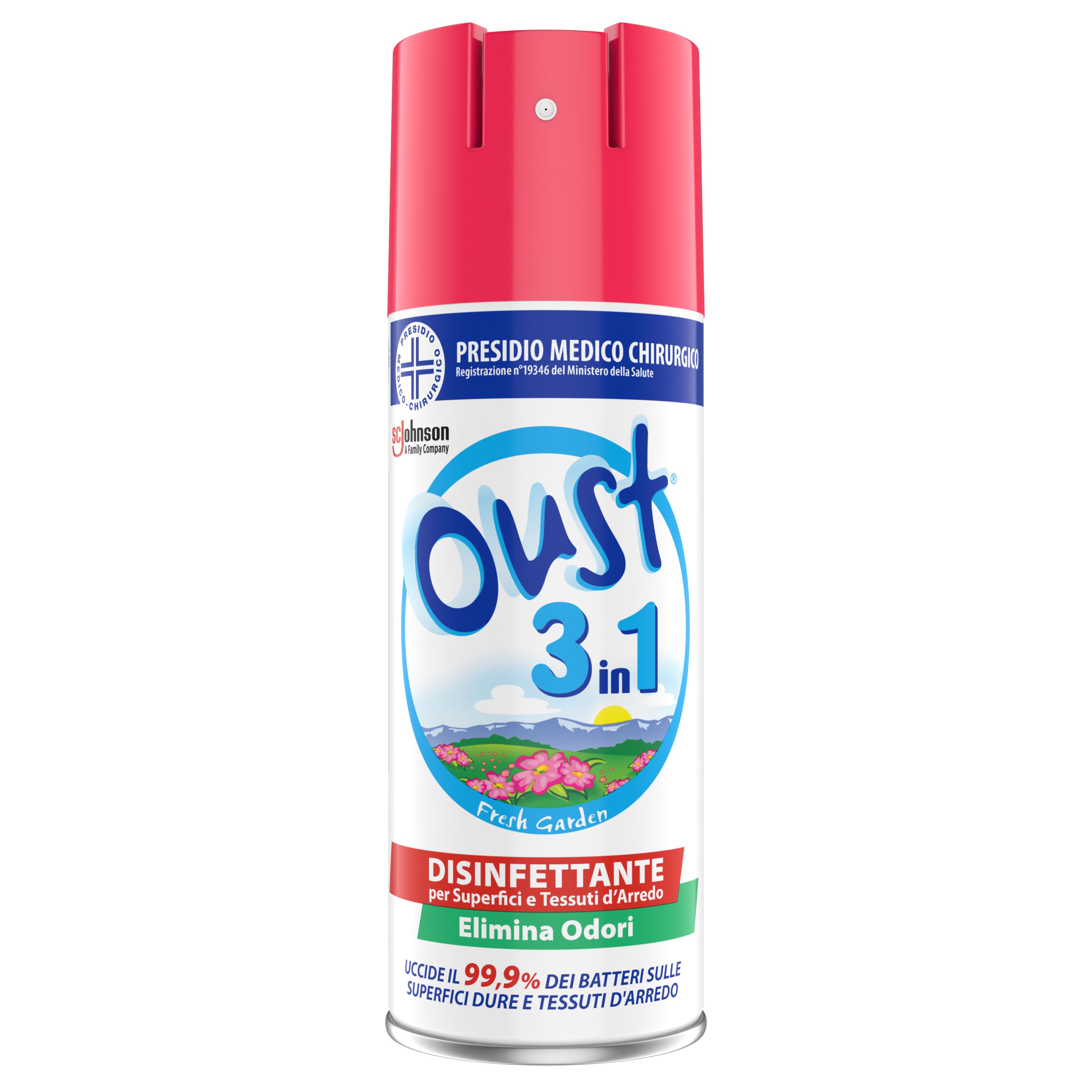 Oust® 3U1 Sprej, Miris Fresh Garden 