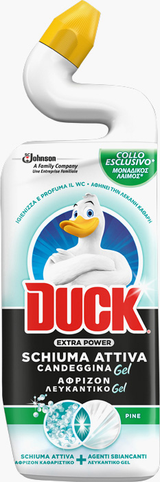 Duck® Extra Power Izbjeljivač WC Školjke, Miris Pine