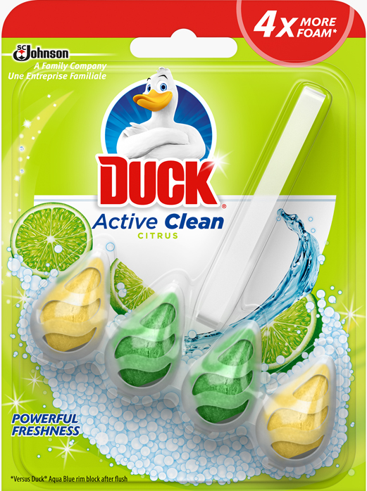 Duck® Active Clean WC-öblítő rúd Citrus