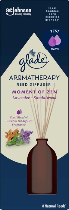 Glade® Aromatherapy Reed Diffuser fapálcás illatosító -Moment of Zen