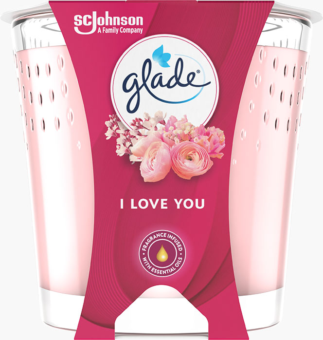 Glade® illatgyertya I Love You