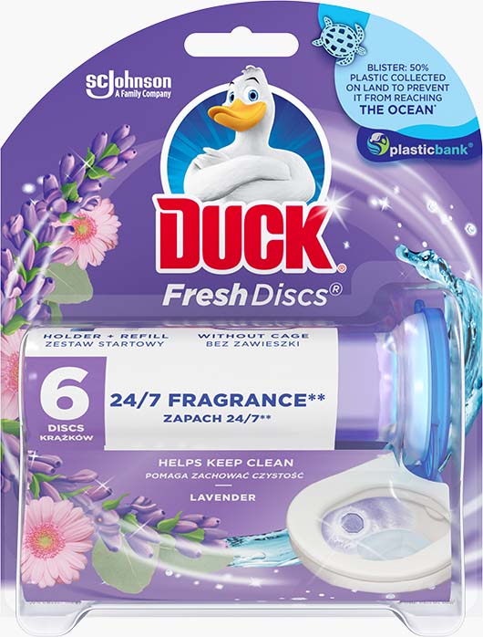 Duck® Fresh Discs® Wc-Öblítő Korong Levendula