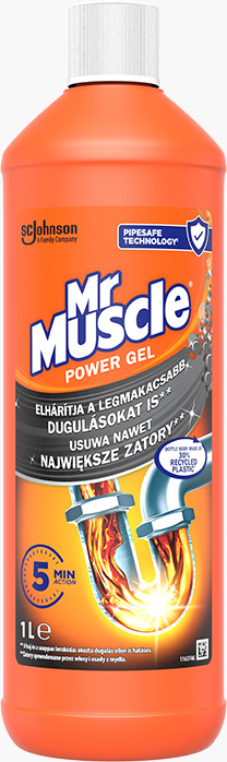 Mr Muscle® Lefolyótisztító gél