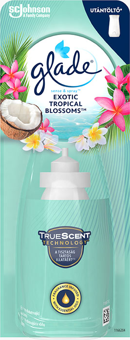 Glade® Sense & Spray™ utántöltő Exotic Tropical Blossoms™