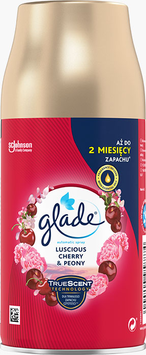 Glade® Automatic Spray utántöltő Zamatos cseresznye és bazsarózsa