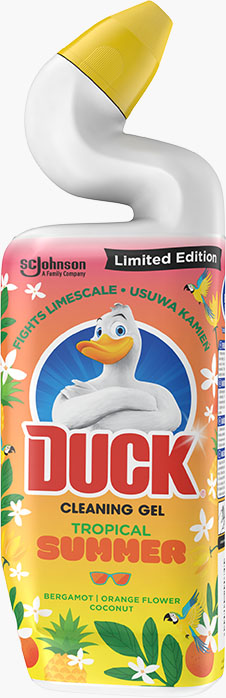 Duck® Cleaning Gel WC-tisztító folyadék Tropical Summer