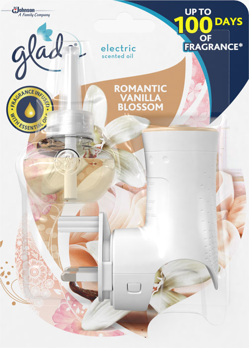 Glade® Electric Scented Oil Plug-In Romantic Vanilla Blossom