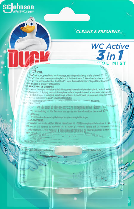 Duck® Liquid Rimblock Holder Cool Mist