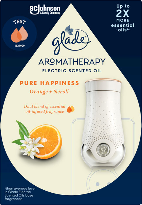 Glade® Aromatherapy Electric Scented Oil Plug-In Pure Happiness