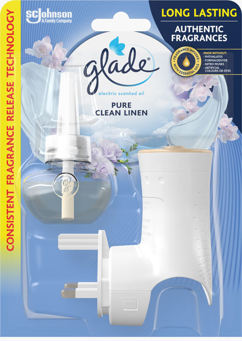Glade® Electric Scented Oil Plug-In Pure Clean Linen®