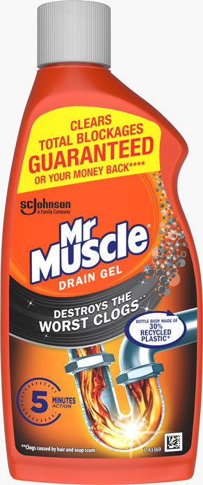 Mr Muscle® Gel Sink & Drain Unblocker
