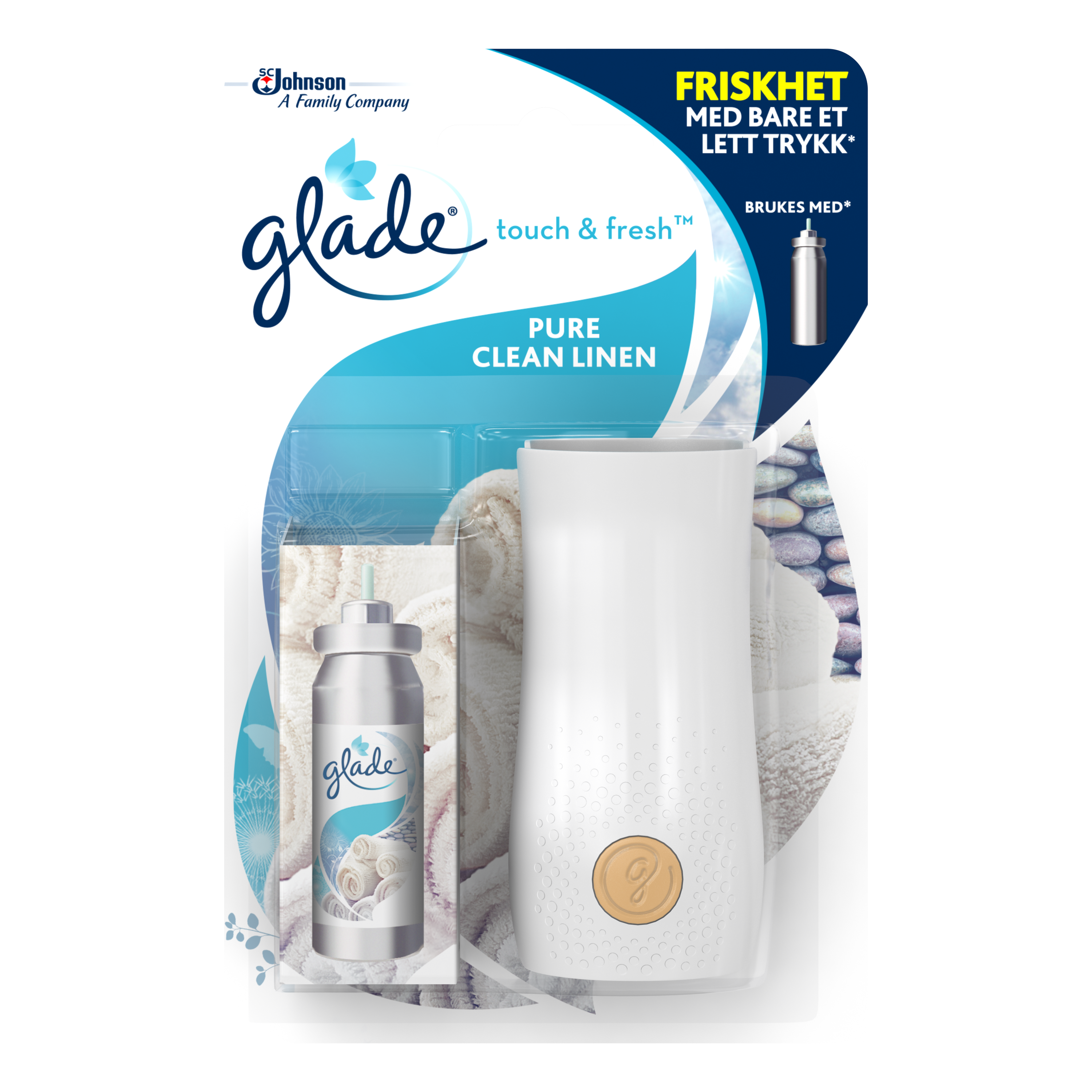 Glade® Touch & Fresh - Pure Clean Linen Holder