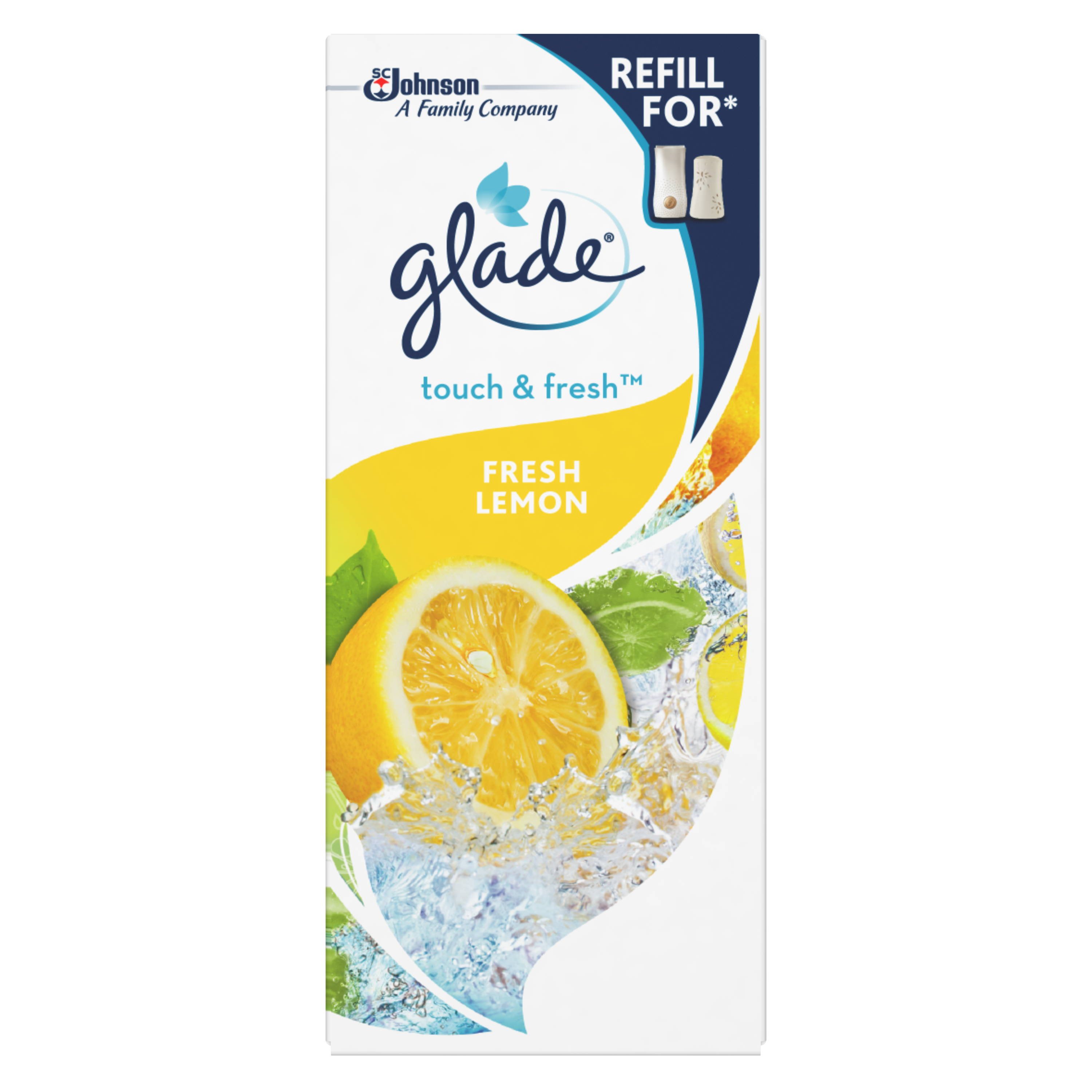 Glade® Touch & Fresh - Fresh Lemon Refill