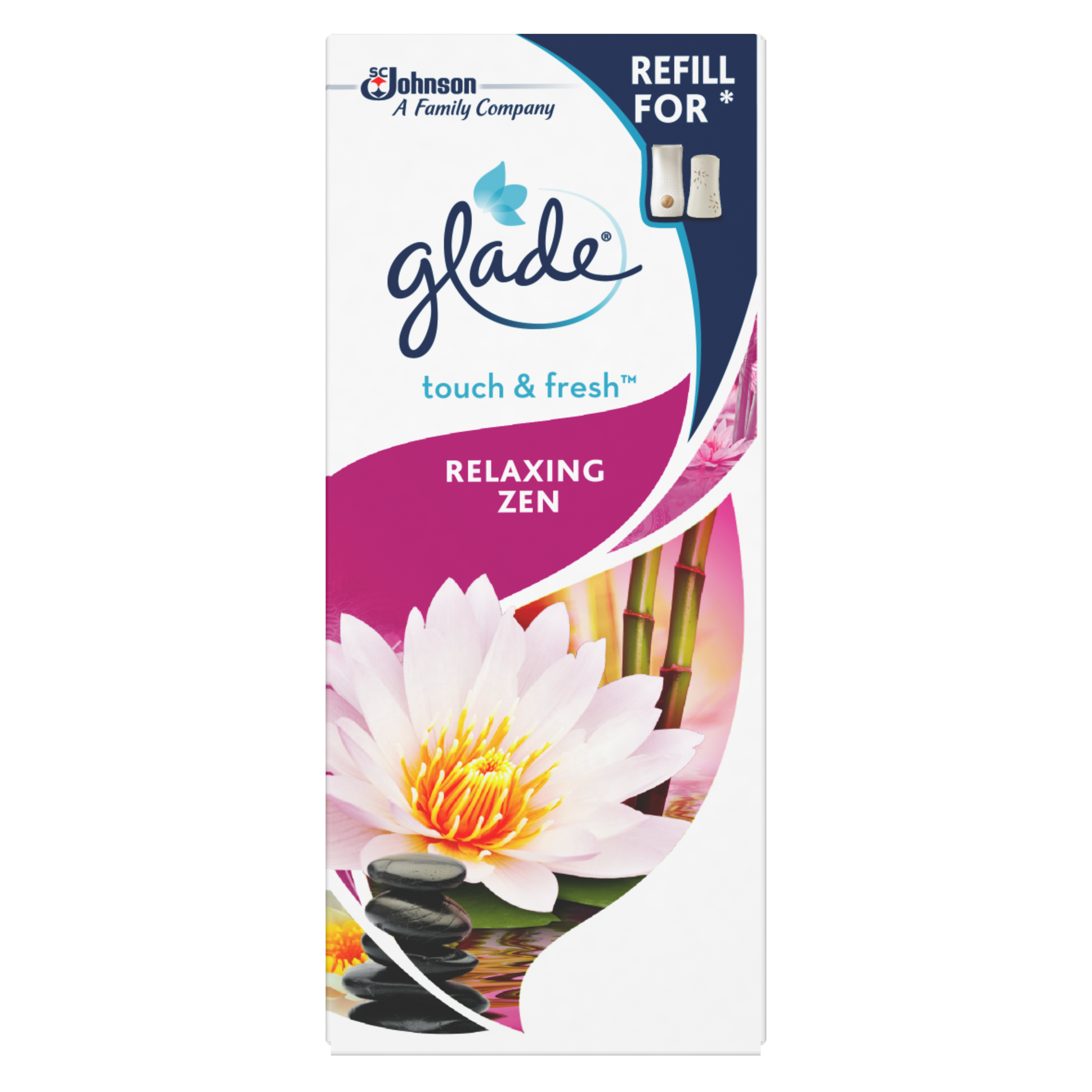Glade® Touch & Fresh - Relaxing Zen Refill