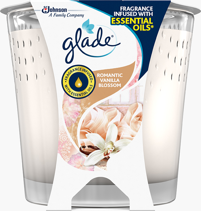Glade® Doftljus - Romantic Vanilla Blossom