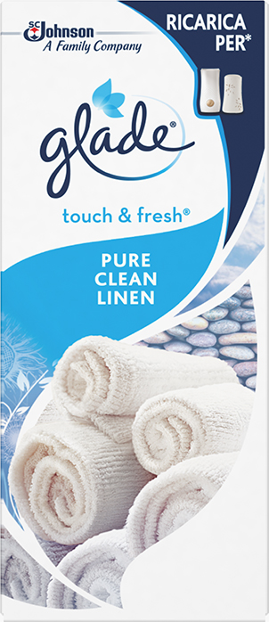 Glade® Touch & Fresh® Ricarica Pure Clean Linen