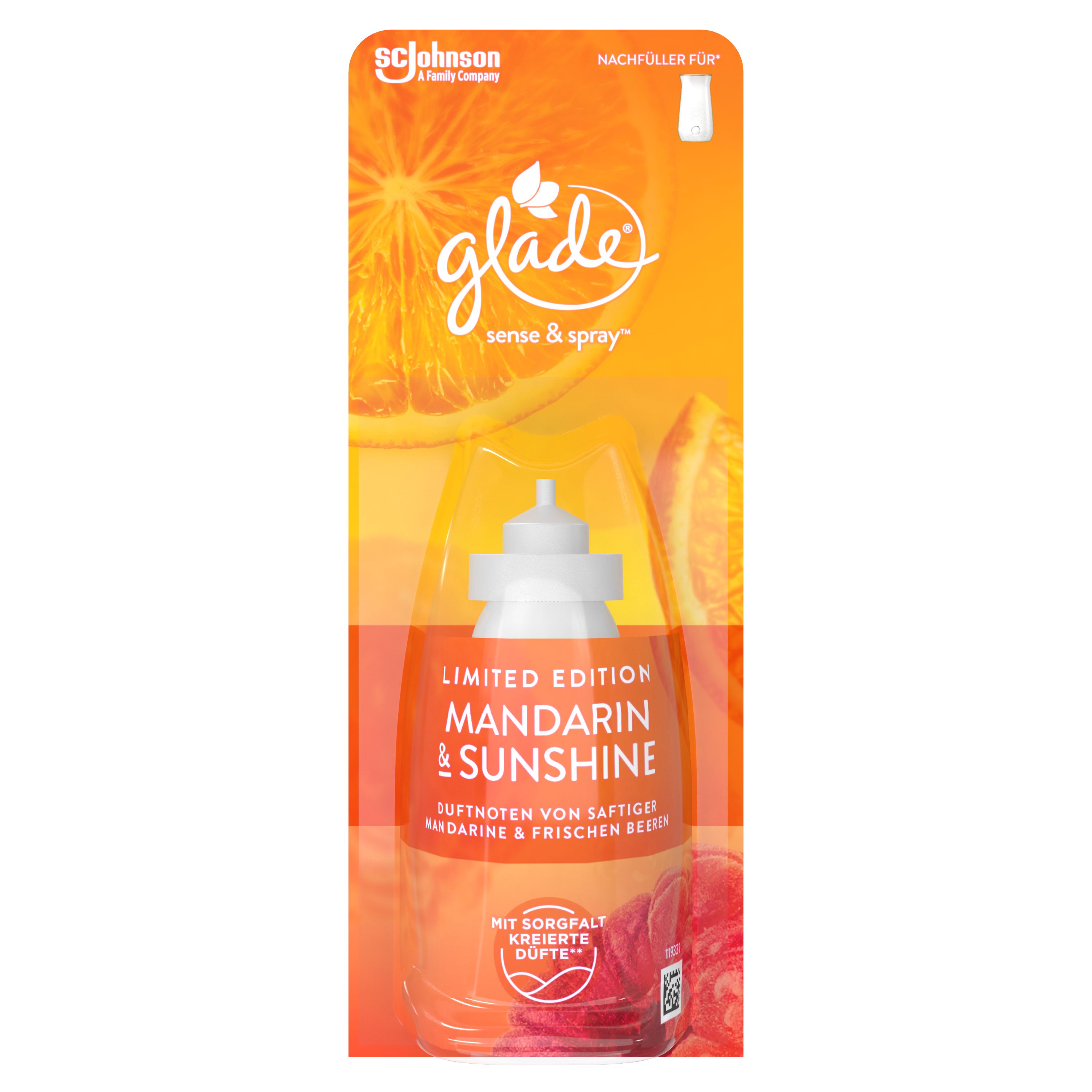 Glade® Sense & Spray™ Mandarin & Sunshine