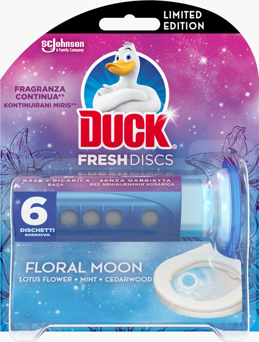 Duck® Fresh Discs Floral Moon