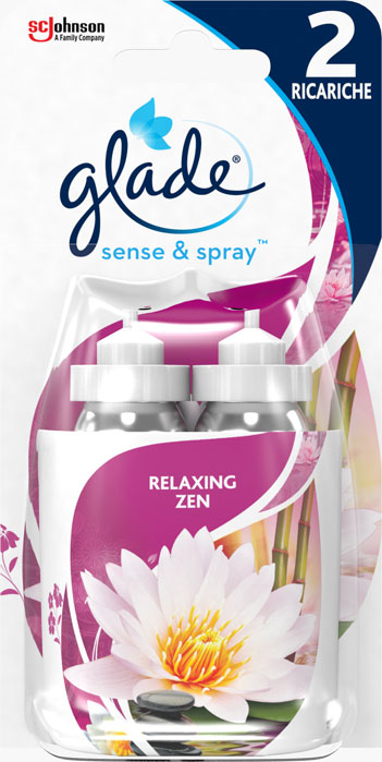 Glade® Sense & Spray™ Doppia Ricarica Relaxing Zen