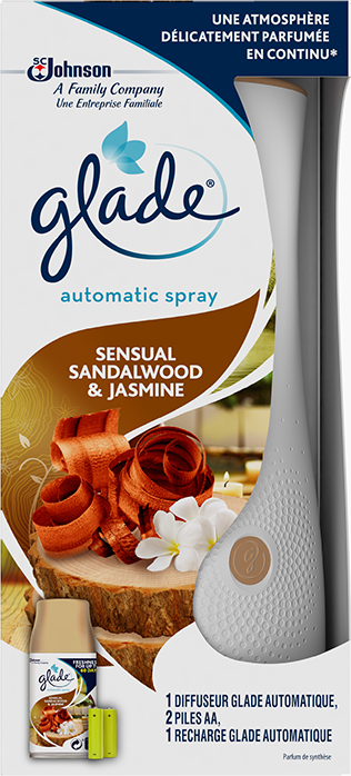 Glade® Automatic Spray™ - Diffuseur Sensual Sandalwood & Jasmine