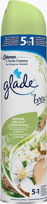 Glade® by Brise® Aérosol Senteur Santal & Jasmin de Bali