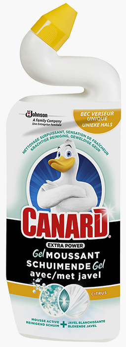 Canard® Extra Power Gel Moussant avec Javel Citrus