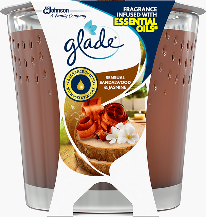 Glade® Candle Sensual Sandalwood & Jasmine