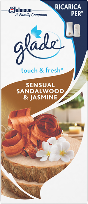 Glade Recharge Sensual Sandalwood & Jasmin 3 x 18 ml