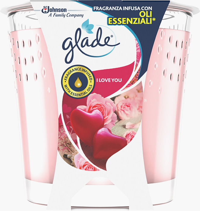 Glade® Candle I love you
