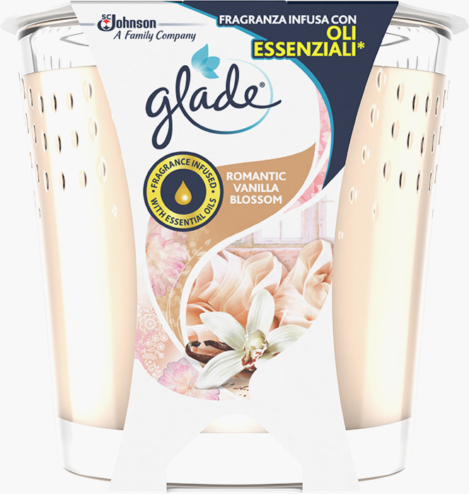 Glade® Candle Sheer Vanilla Blossom