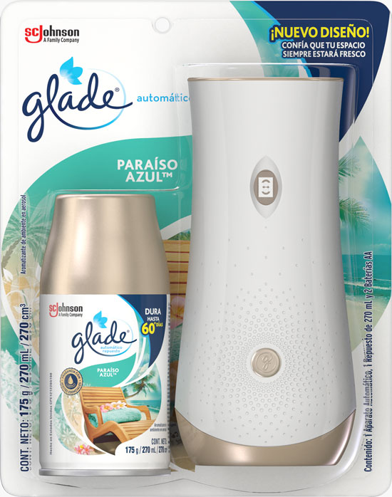 Glade® Automático Aparato Paraíso Azul™