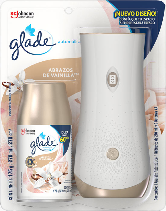 Glade® Automático Abrazos de Vainilla™