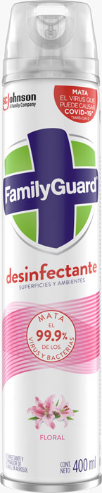 FamilyGuard® Desinfectante Superficies y Ambientes Floral