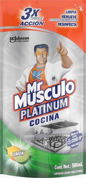 Mr Músculo® Cocina Platinum Repuesto