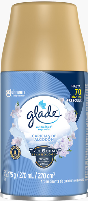 Glade® Automático Repuesto Caricias de Algodón