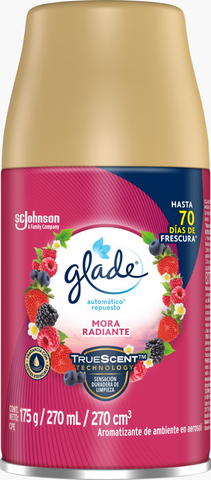 Glade® Automático Repuesto Mora Radiante