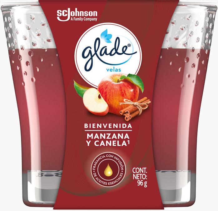 Glade® Vela Manzana y Canela