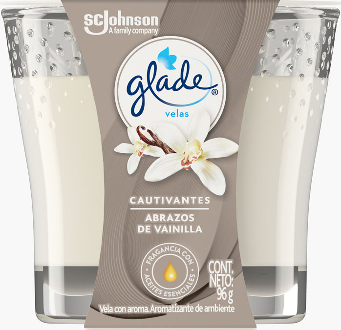 Glade® Vela Abrazos de Vainilla™